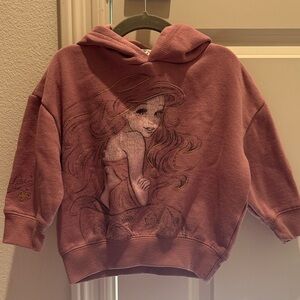 Cotton On Ariel Kids Hoodie in Dusty Pink